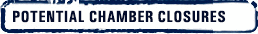 Potential Hyperbaric Chamber Closures Potential Hyperbaric Chamber Closures