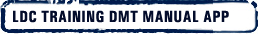 LDC-Training DMT Manual App LDC-Training DMT Manual App